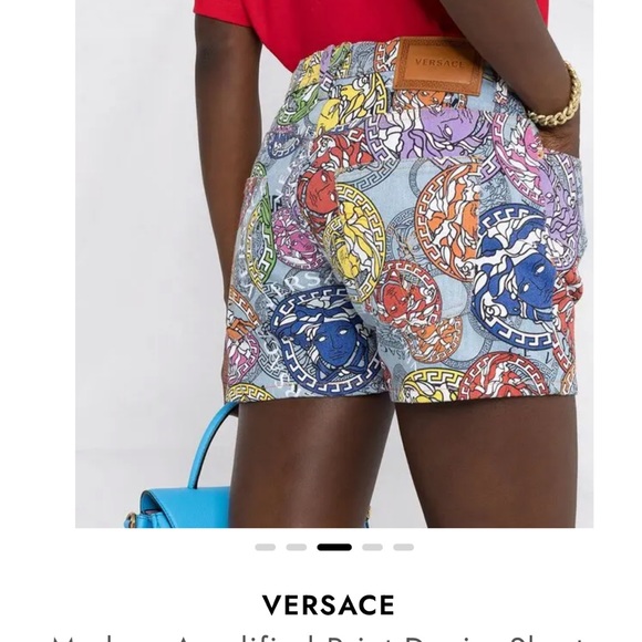 VERSACE MEDUSA HEAD SHORTS - Picture 5 of 6